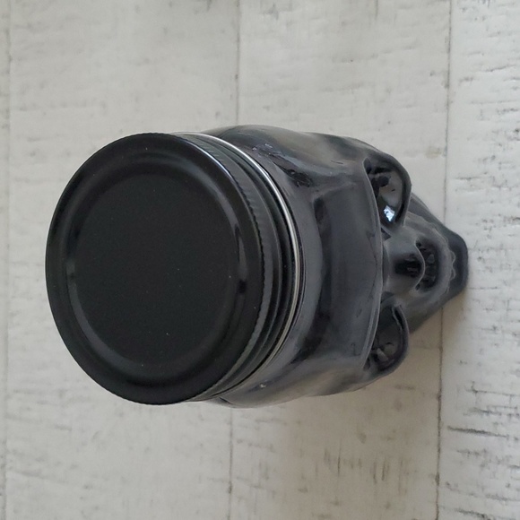 🎯 BULLSEYE PLAYGROUND SKULL GLASS JAR 1CT - Picture 3 of 4